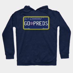 TN License Plate- GO PREDS- Predators Hoodie